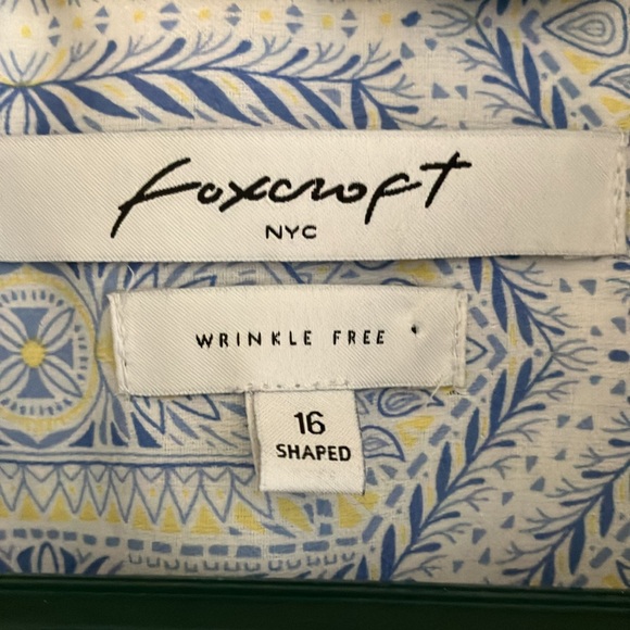 Foxcroft cotton tunic size 16 - Picture 3 of 5